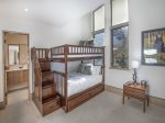 Bedroom 5 W/Twin Over Full Bunk Bed 